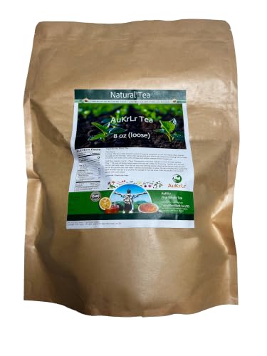 AuKrLr Premium Black Loose Leaf Tea, 8 oz Pack