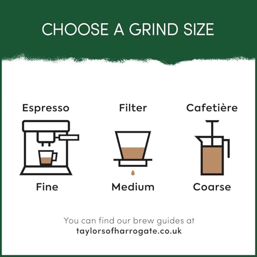 Taylors of Harrogate Rich Italian Coffee Beans, 1kg, 2-Pack