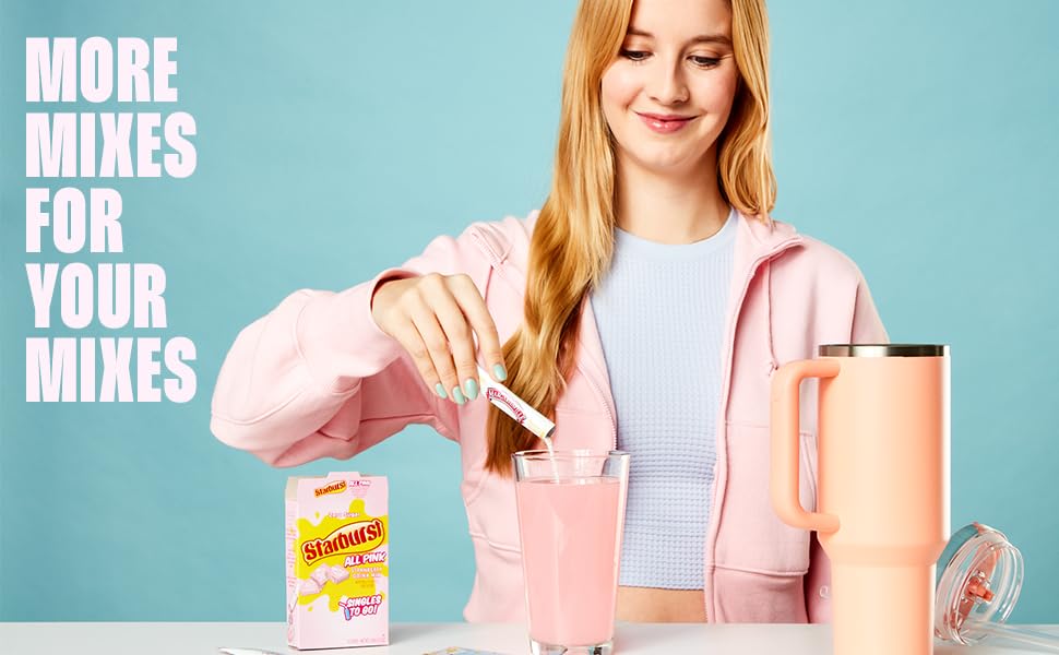 Singles To Go! Zero Sugar Drink Mix Variety Pack, 20 Flavors