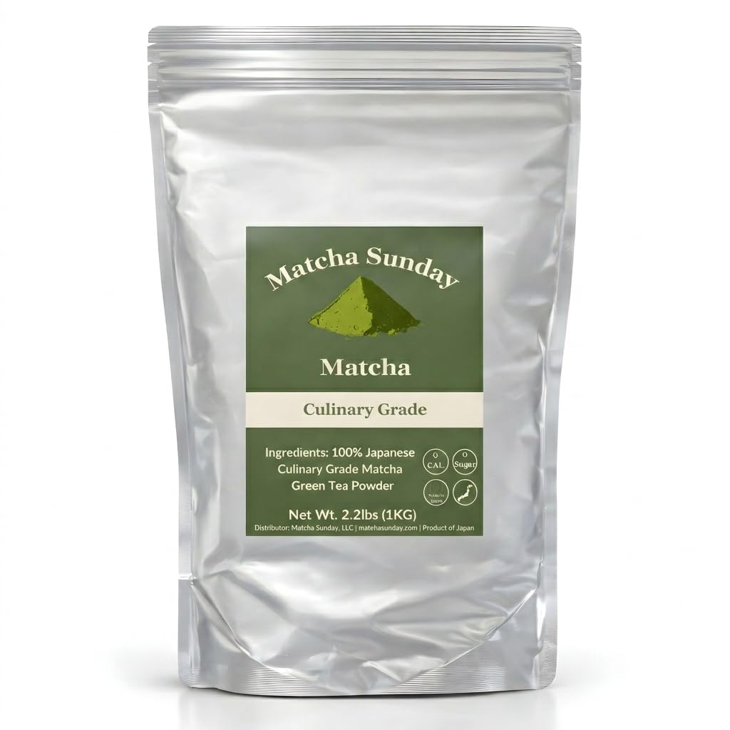 Matcha Sunday Ceremonial Grade Matcha Powder, 50g
