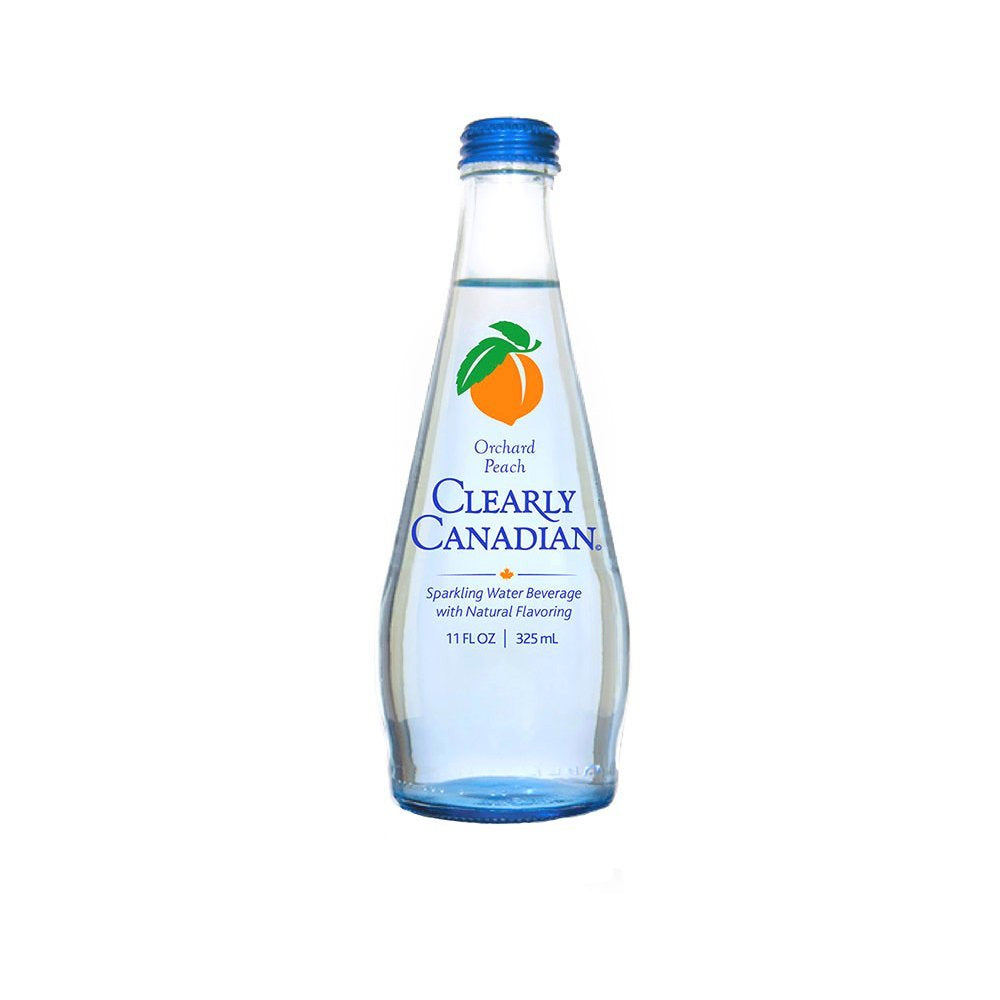 Clearly Canadian Sparkling Flavored Water, 11 oz Bottles