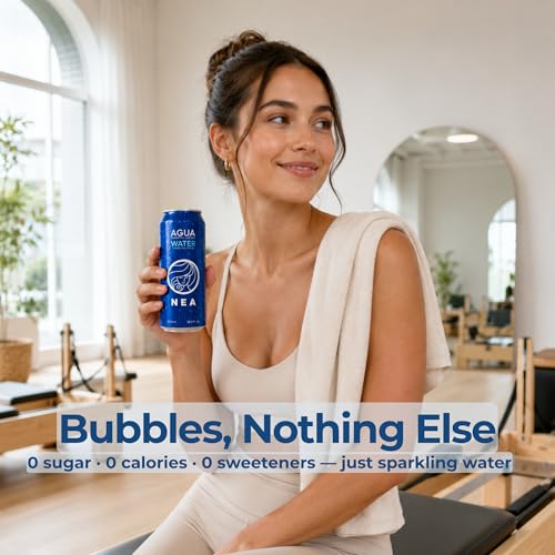 NEA Austrian Alps Sparkling Spring Water, 16.9 fl oz Can