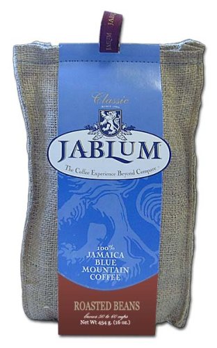 Blue Mountain Roasted Whole Bean Coffee, 16 oz, 5-Pack