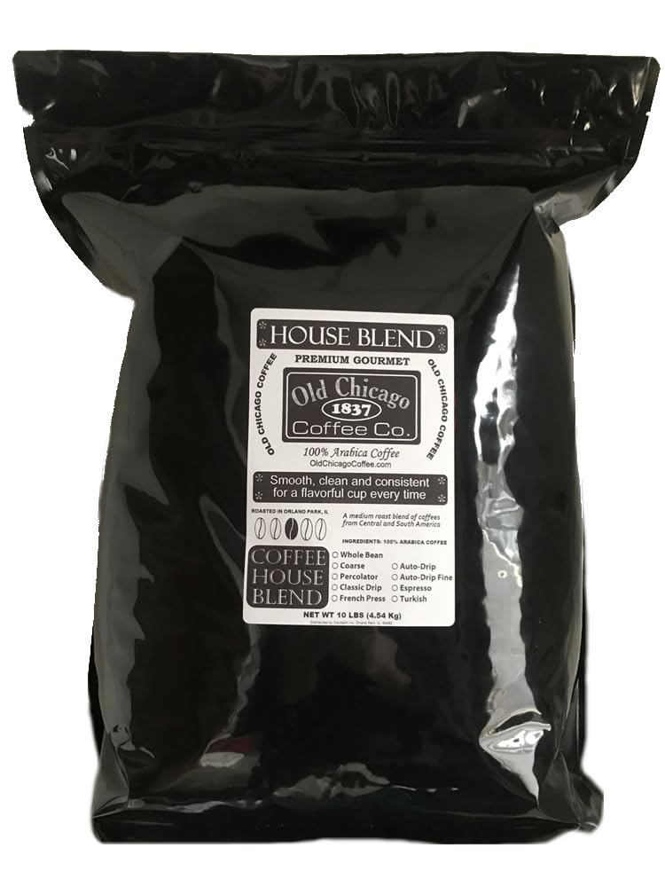 Old Chicago Coffee Premium Fresh Roasted Ground Coffee, 10 lb
