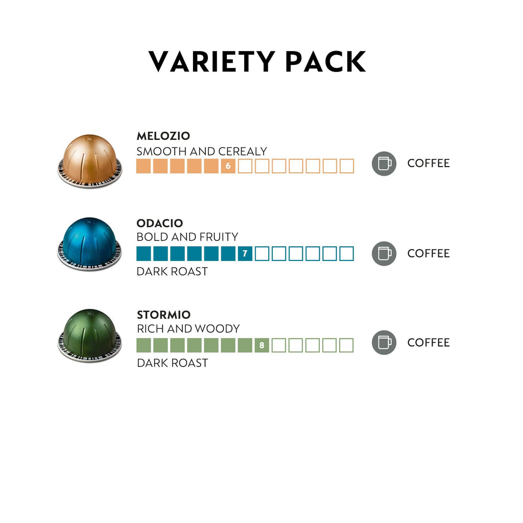 Nespresso Vertuo Coffee Capsules for Single-Serve Brewing