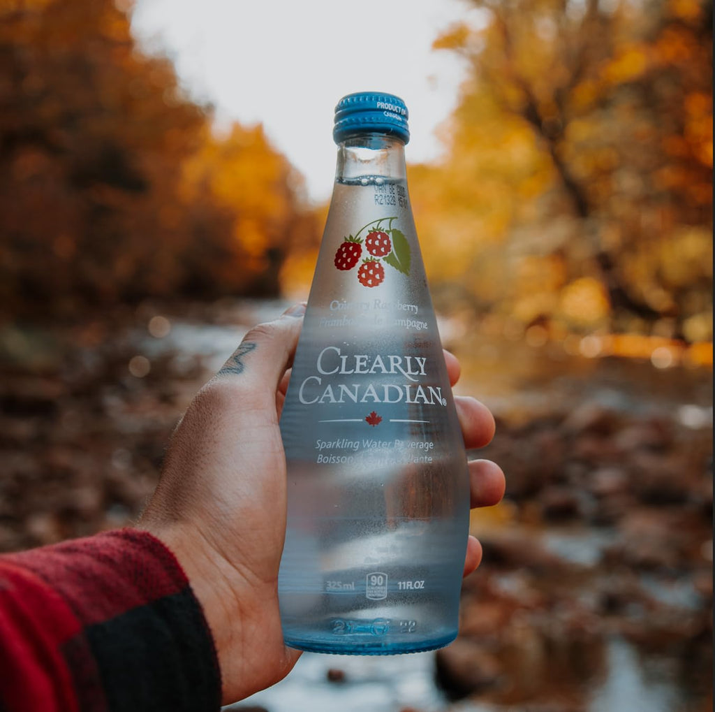 Clearly Canadian Sparkling Flavored Water, 11 oz Bottles