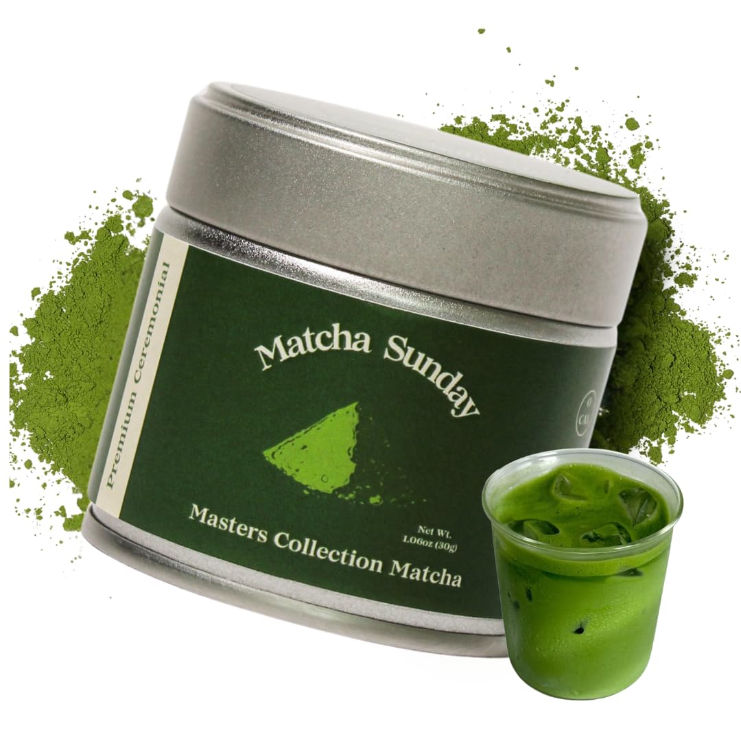 Matcha Sunday Ceremonial Grade Matcha Powder, 50g