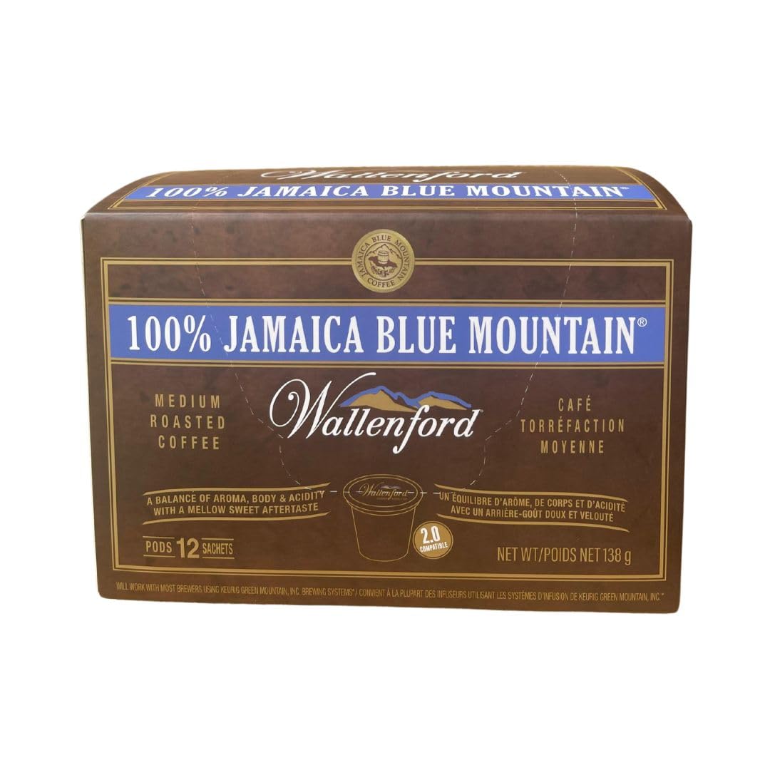Wallenford Jamaica Blue Mountain Coffee K-Cup Pods