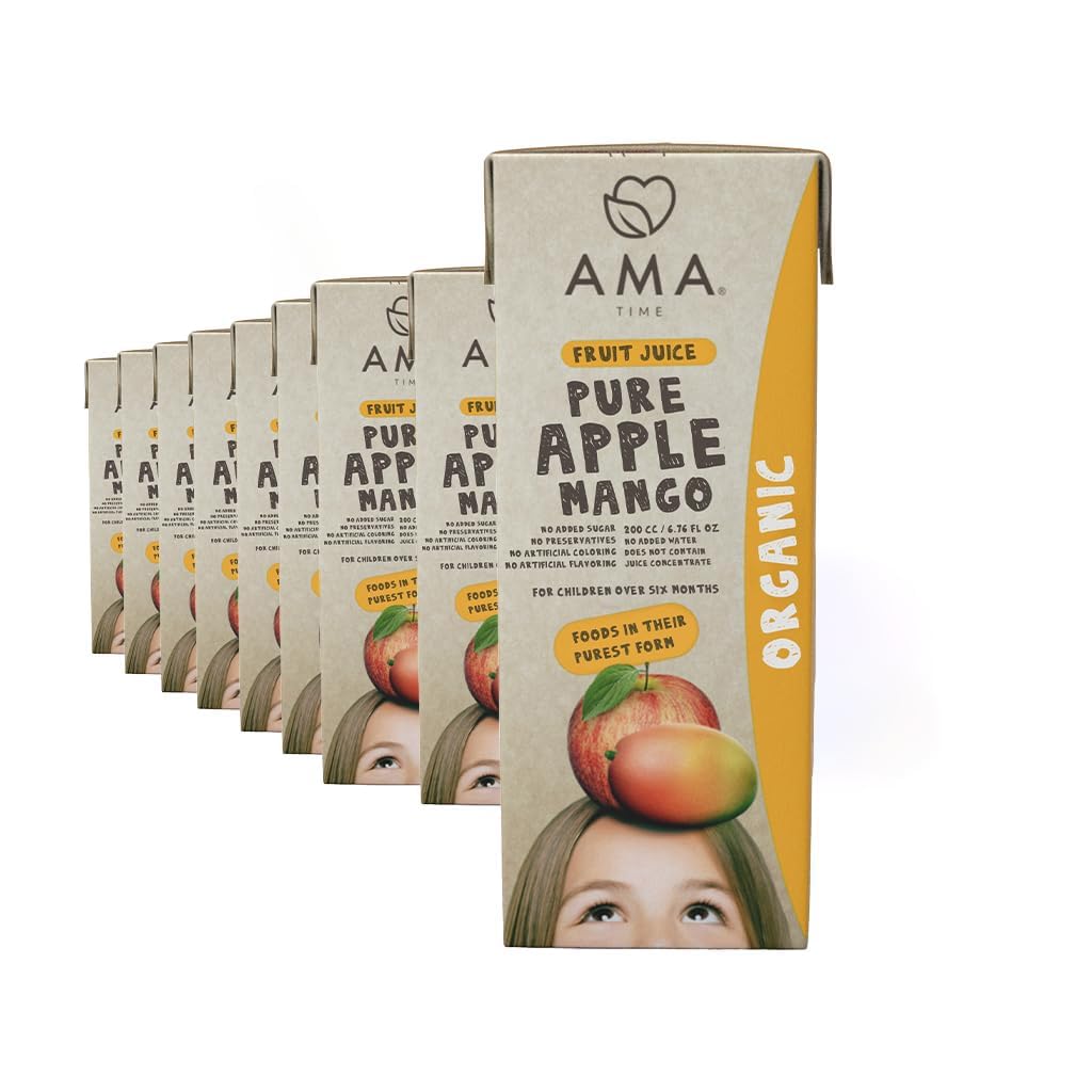 AMA Organics Juice Boxes, 6.76 fl oz, 24-Pack