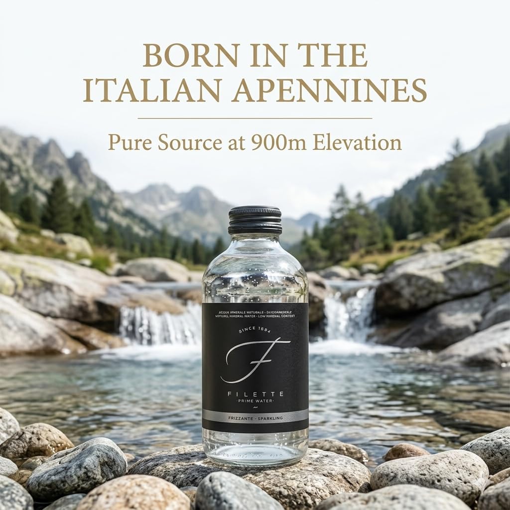 Filette Prime Sparkling Natural Mineral Water