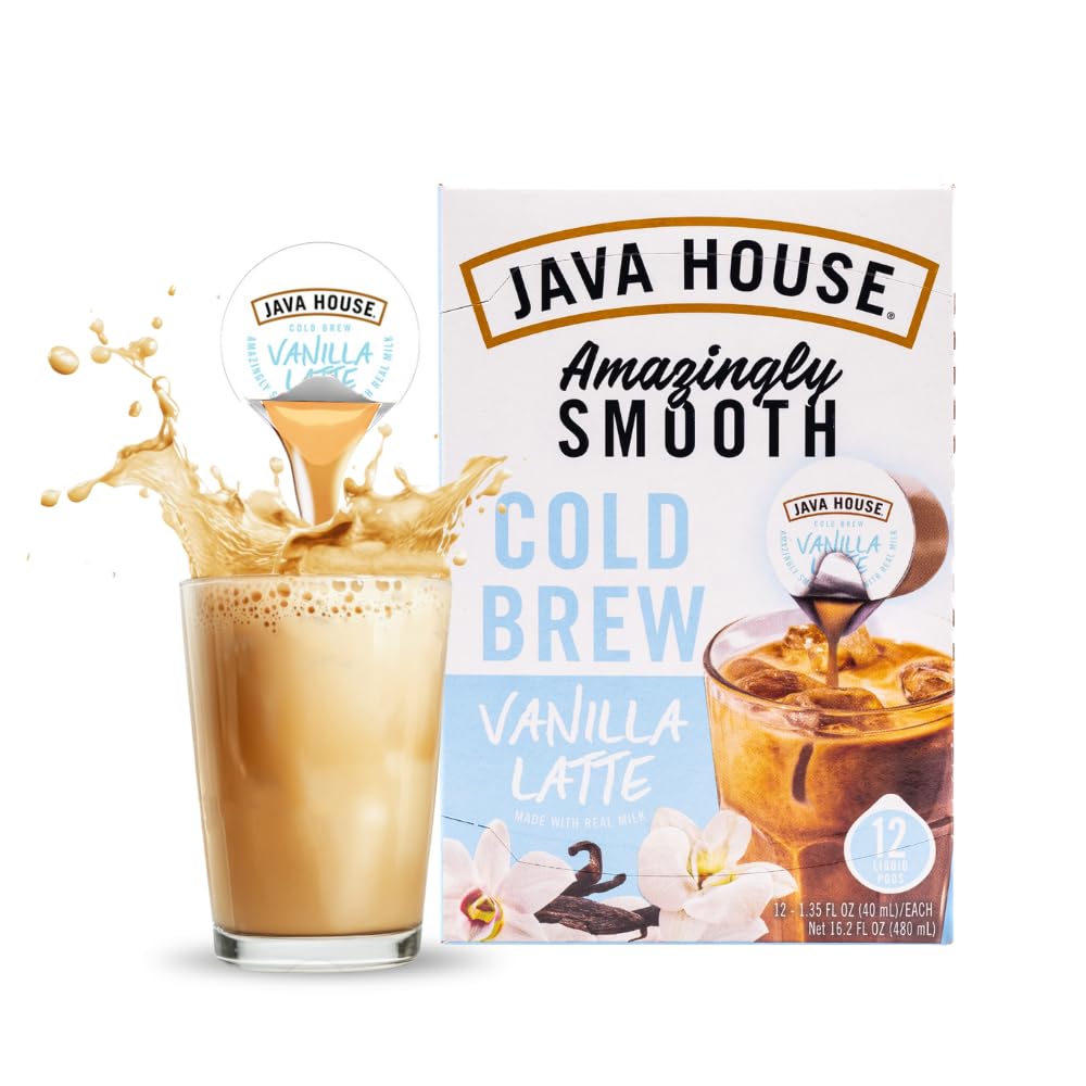 Java House Single-Serve Arabica Cold Brew Coffee Pods