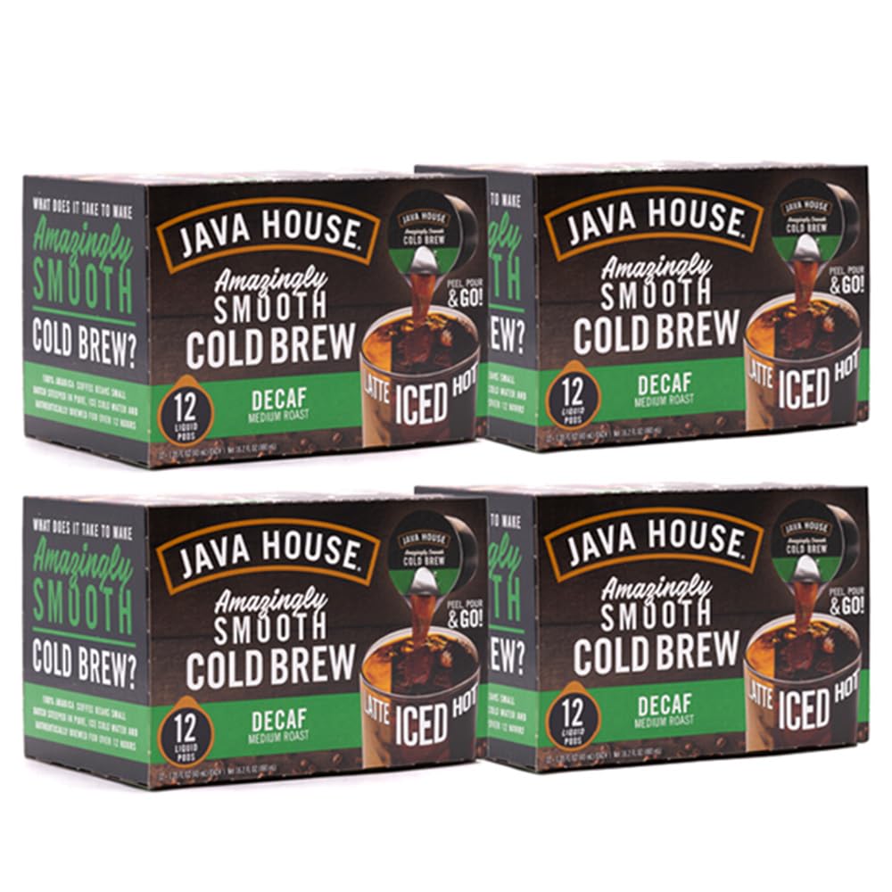 Java House Single-Serve Arabica Cold Brew Coffee Pods