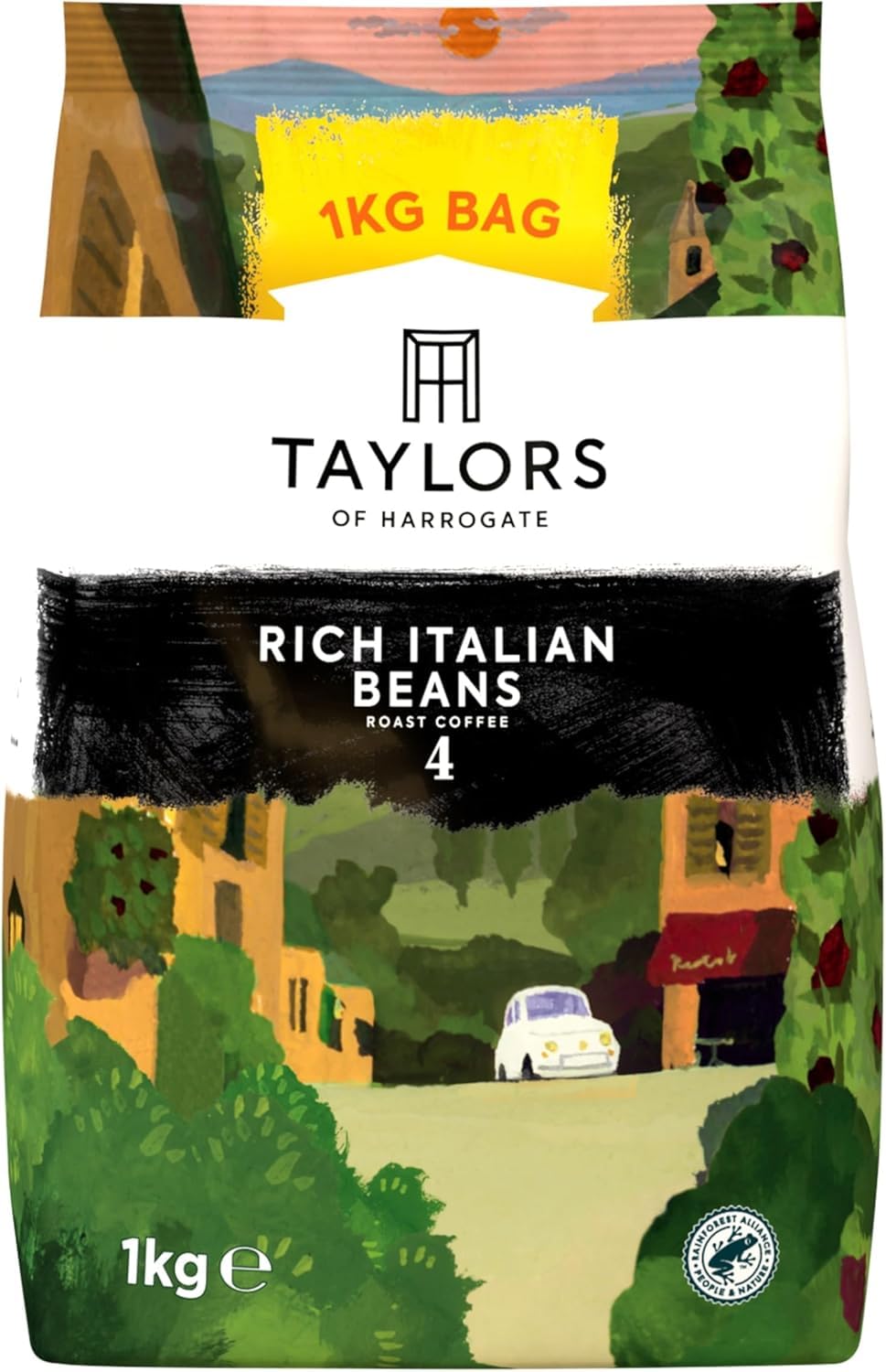 Taylors of Harrogate Rich Italian Coffee Beans, 1kg, 2-Pack
