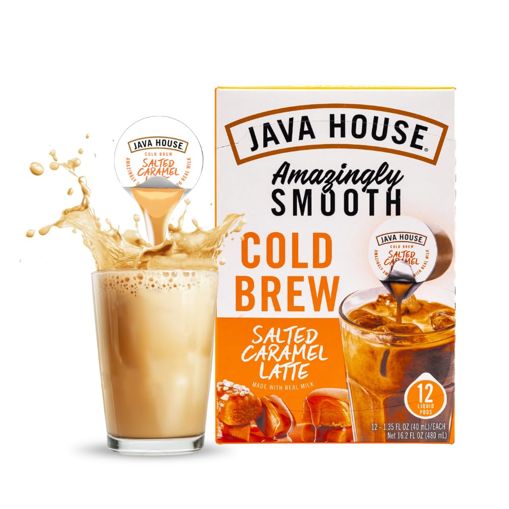 Java House Single-Serve Arabica Cold Brew Coffee Pods