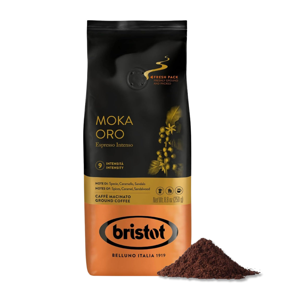 Fresh Pack Premium Ground Coffee, 250g Bag