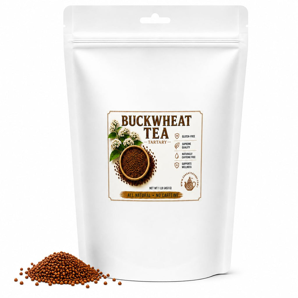 Premium Roasted Tartary Buckwheat Tea, Caffeine-Free