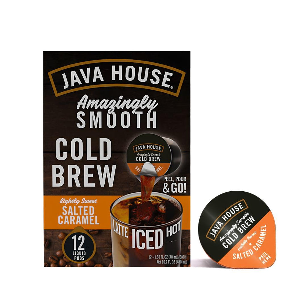 Java House Single-Serve Arabica Cold Brew Coffee Pods