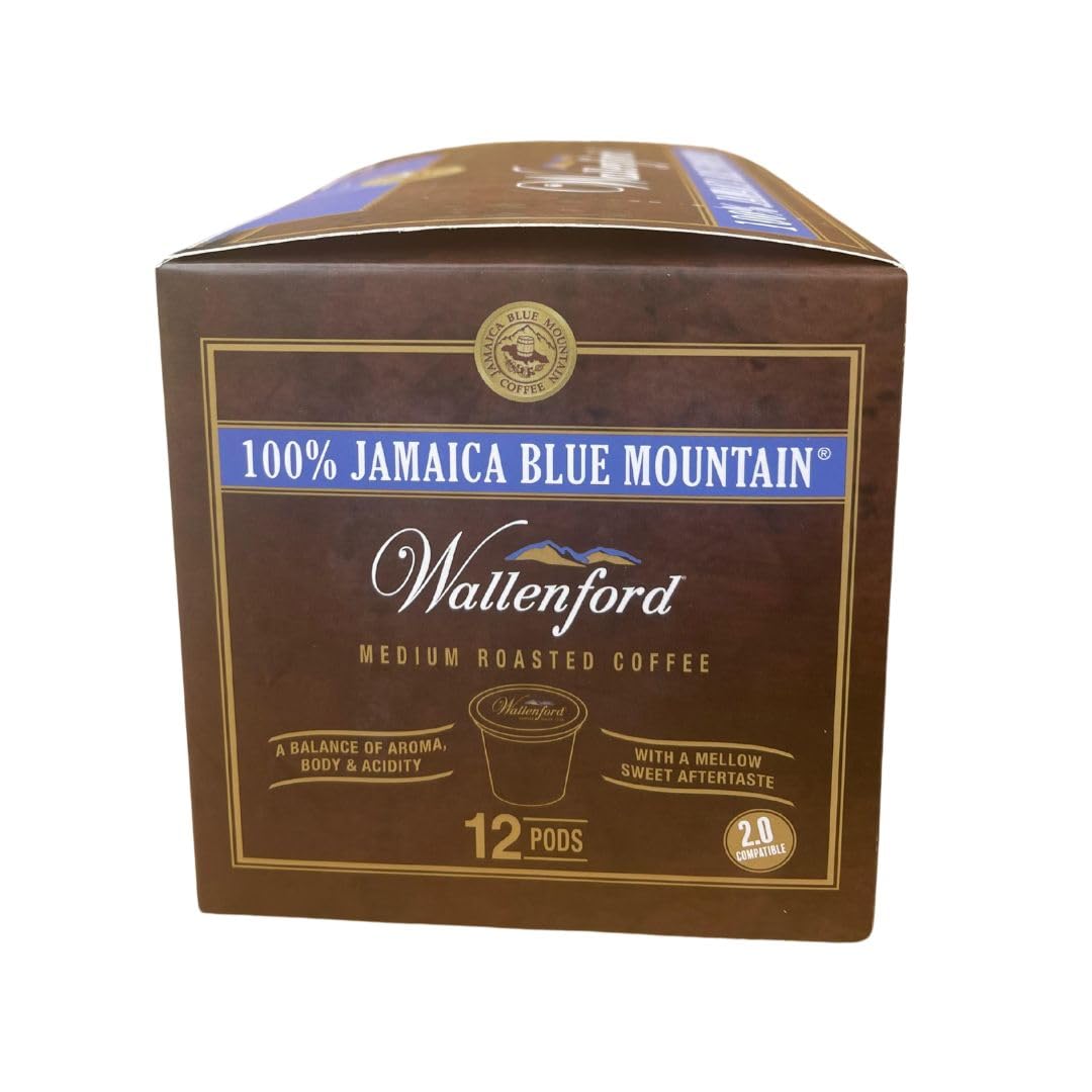 Wallenford Jamaica Blue Mountain Coffee K-Cup Pods