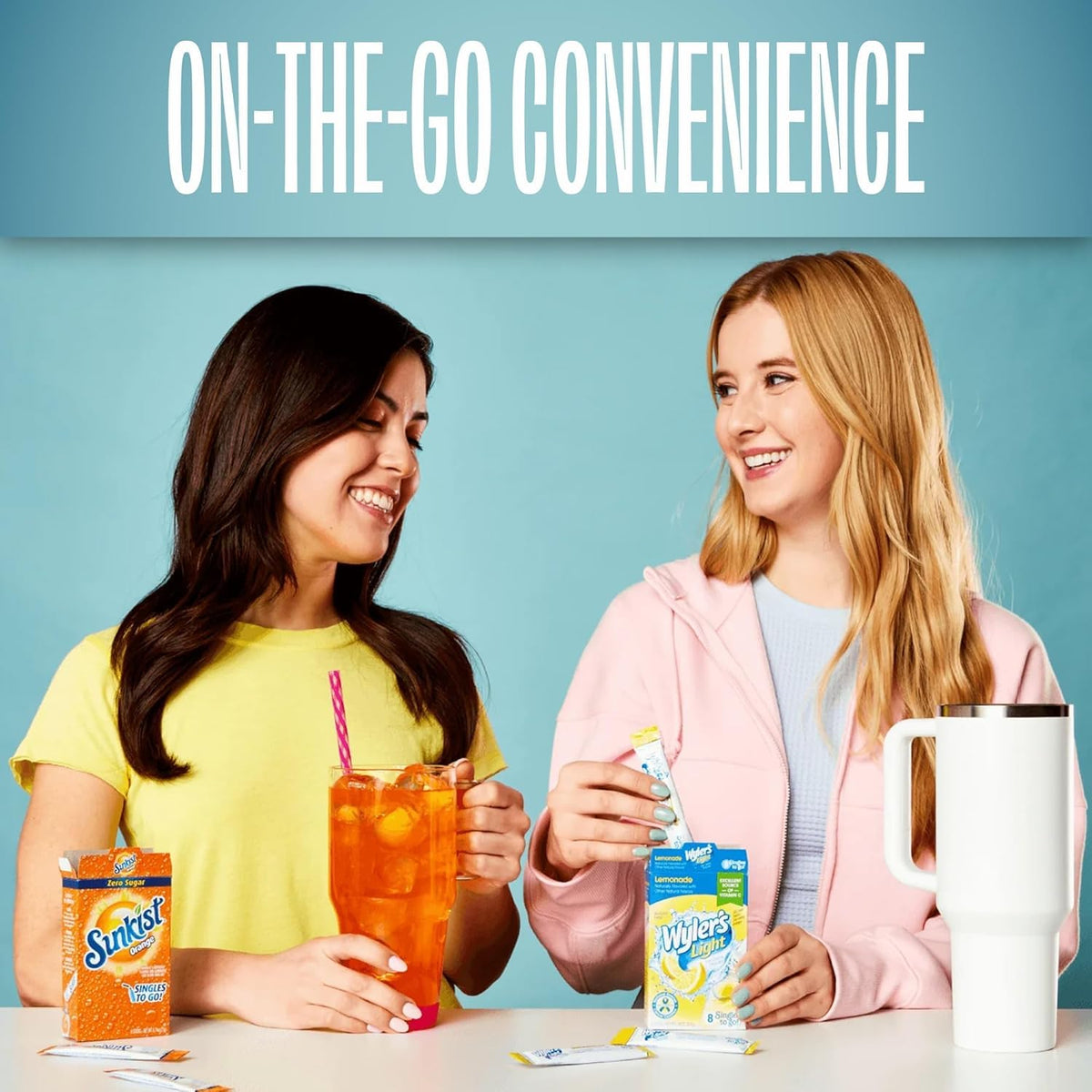 Singles To Go! Zero Sugar Drink Mix Variety Pack, 12 Count