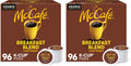McCafe Breakfast Blend Light Roast K-Cup Pods, 96 Count