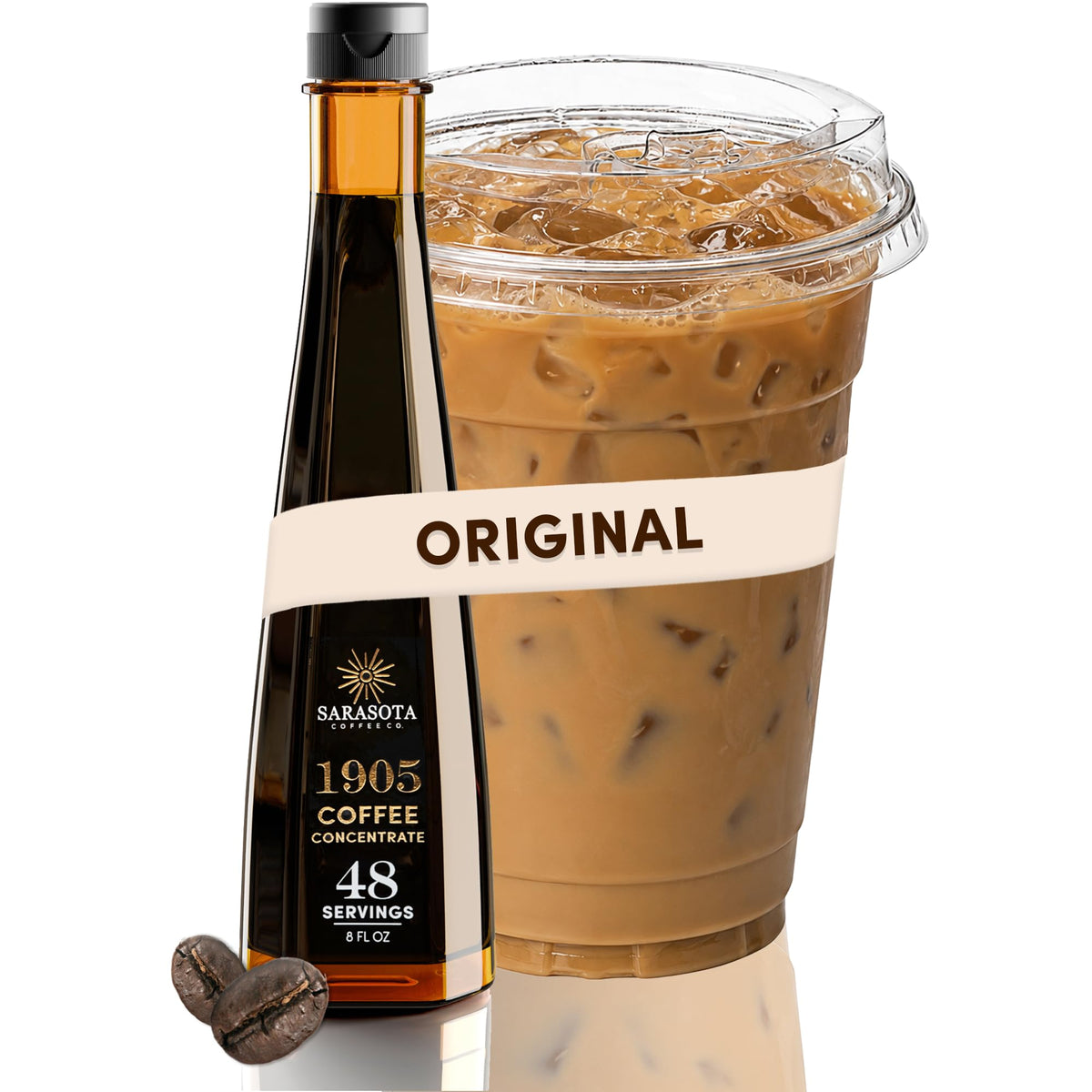 1905 Gourmet Cold Brew Coffee Concentrate, 48 Servings