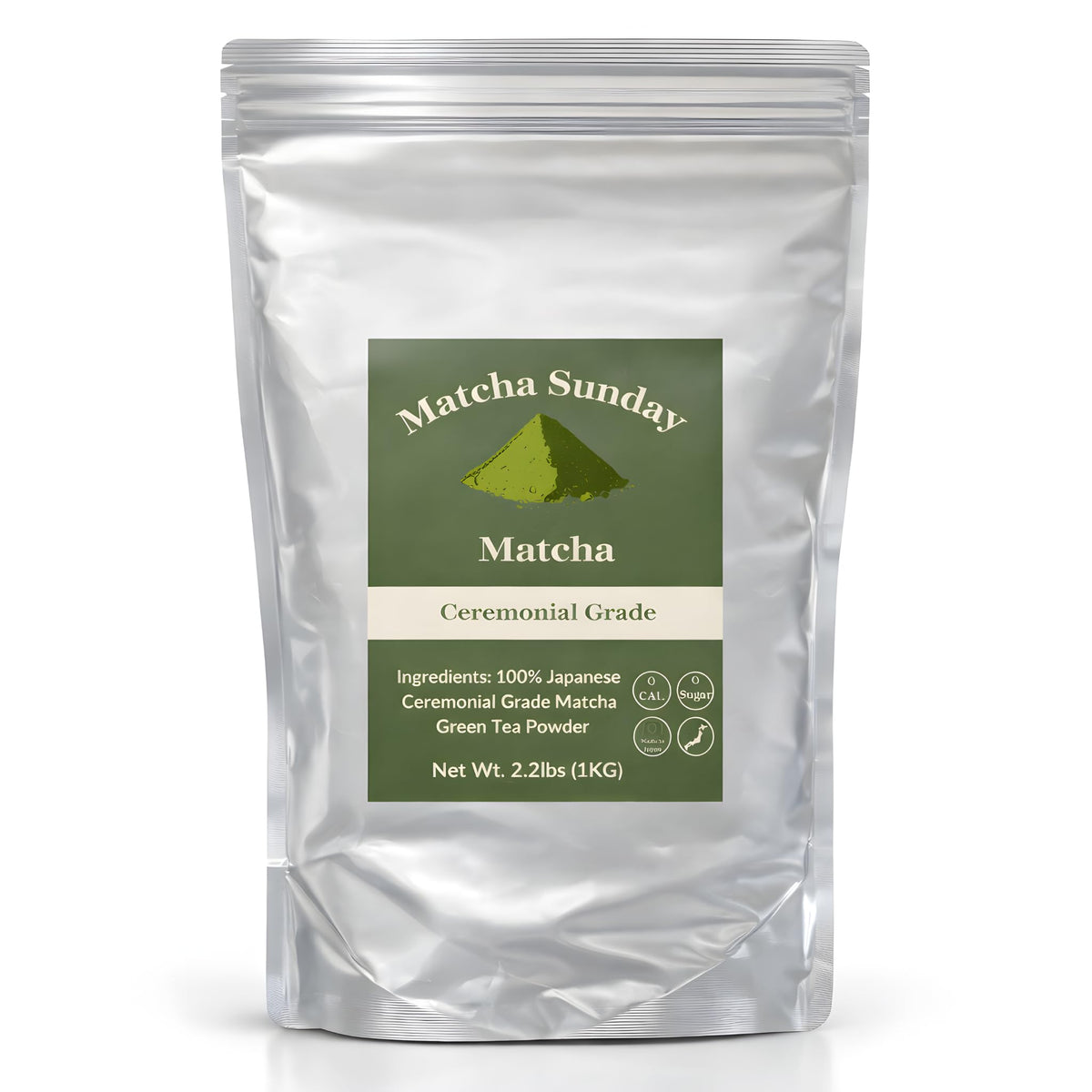 Matcha Sunday Ceremonial Grade Matcha Powder, 50g