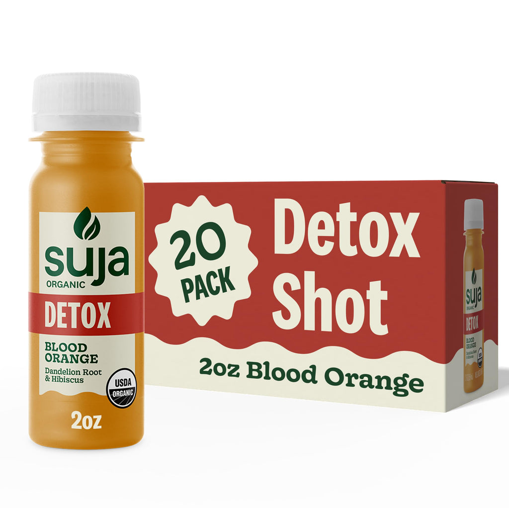 Suja Organic Functional Wellness Shots, Cold-Pressed Juice