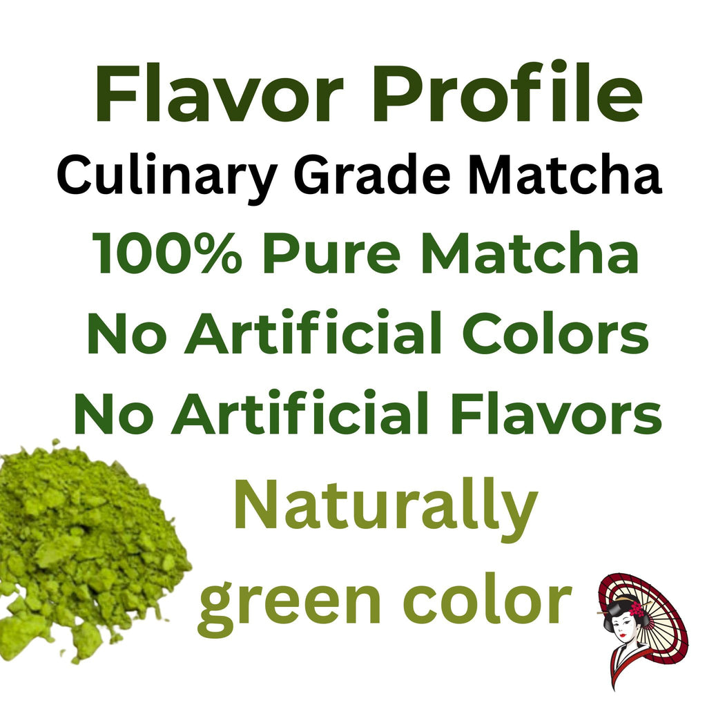 Japanese Culinary Matcha Powder from Yame, Japan, 1kg–20kg