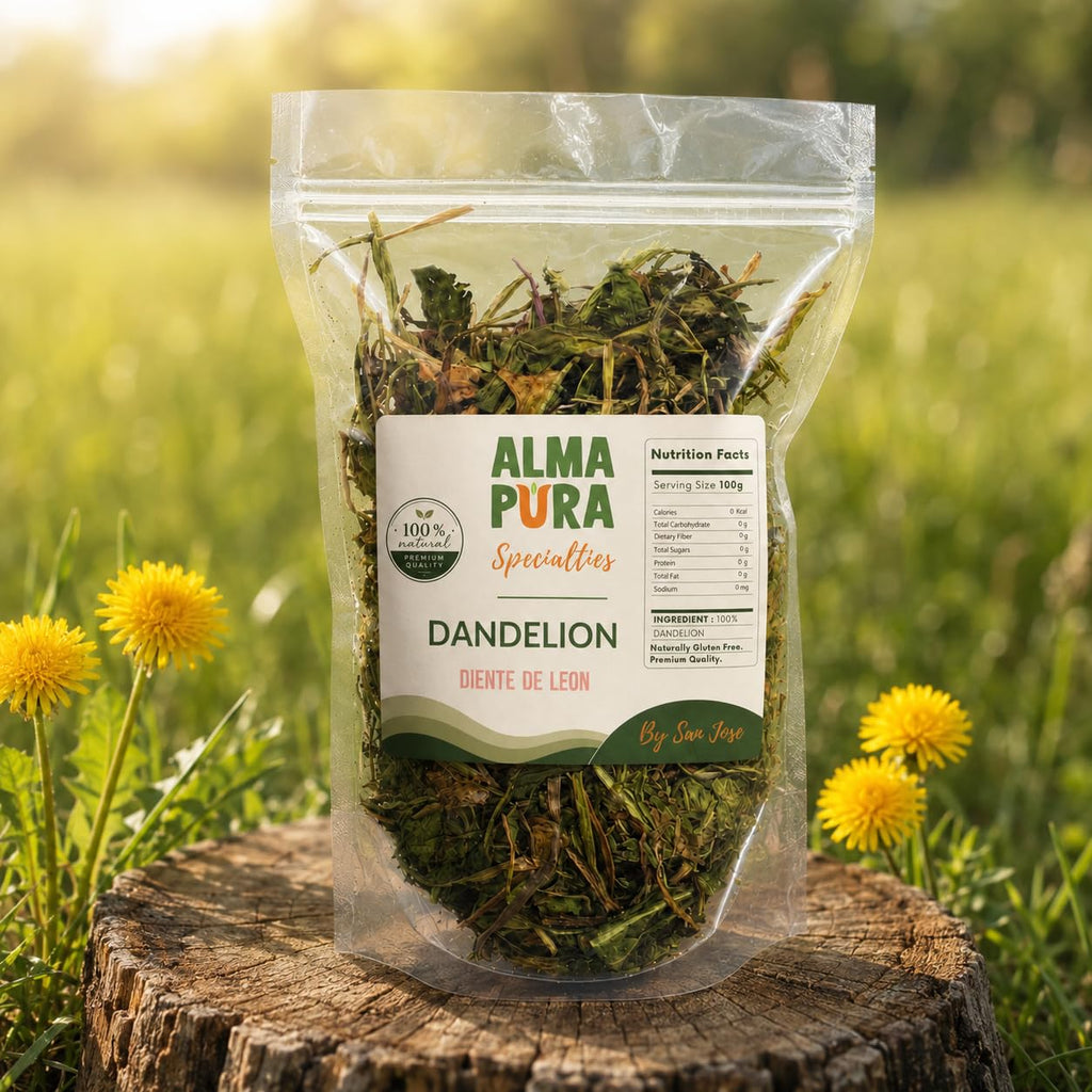 Alma Pura Dandelion Root & Leaf Herbal Tea Blend