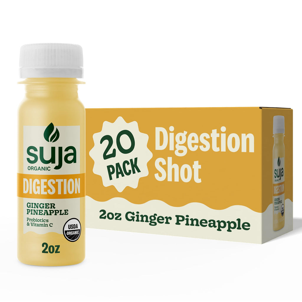 Suja Organic Functional Wellness Shots, Cold-Pressed Juice