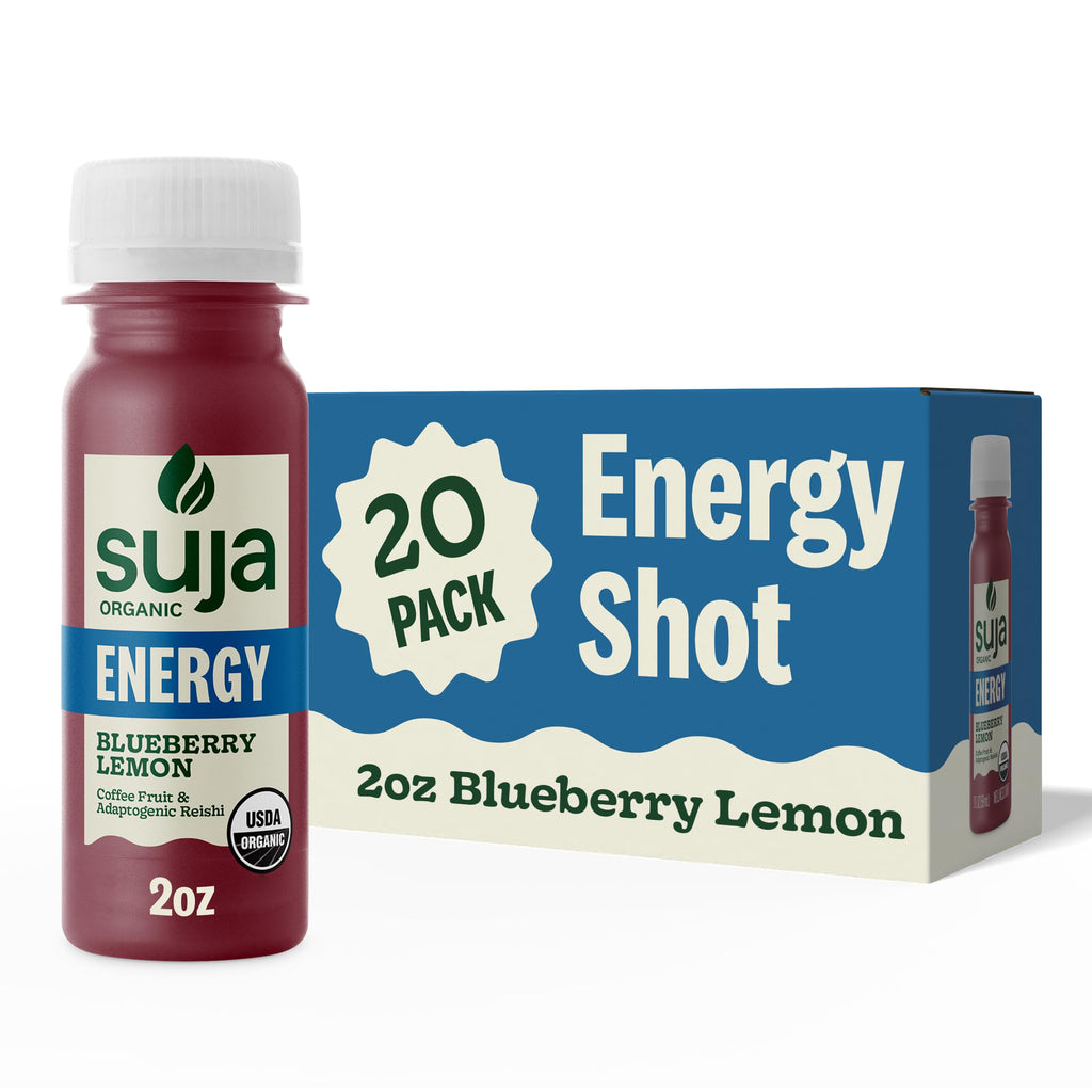 Suja Organic Functional Wellness Shots, Cold-Pressed Juice