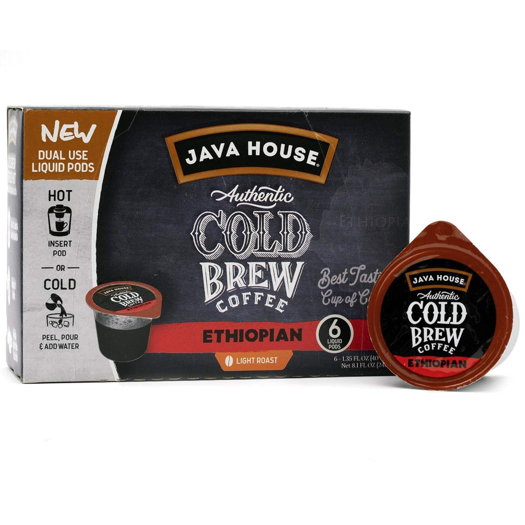 Java House Single-Serve Arabica Cold Brew Coffee Pods