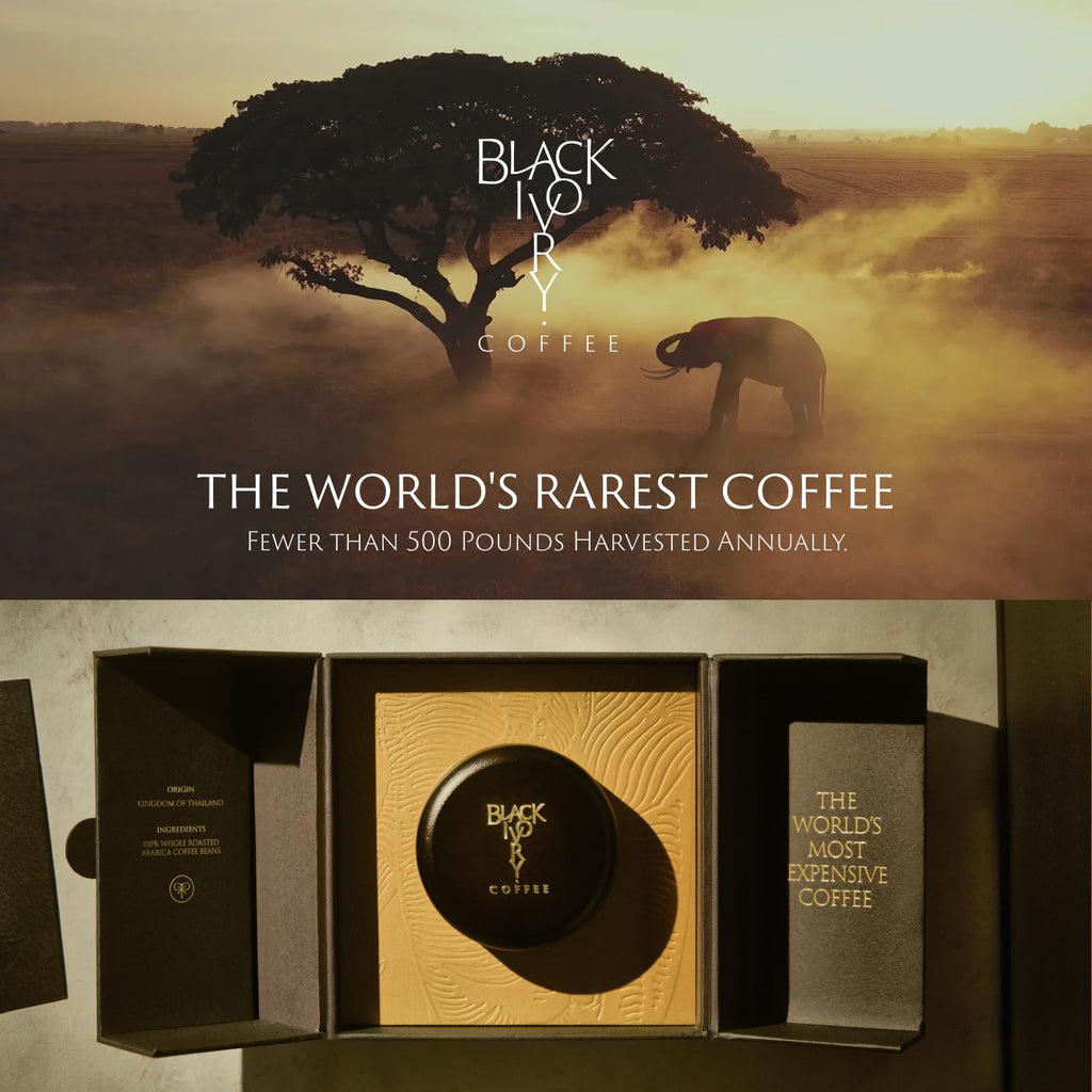 Black Ivory Naturally Refined Whole Bean Coffee