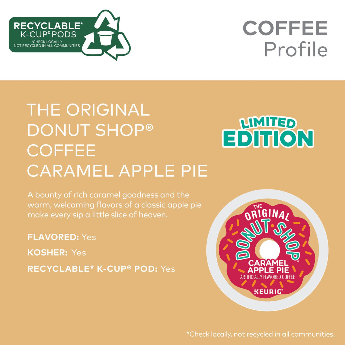 The Original Donut Shop Seasonal K-Cup Coffee Pods