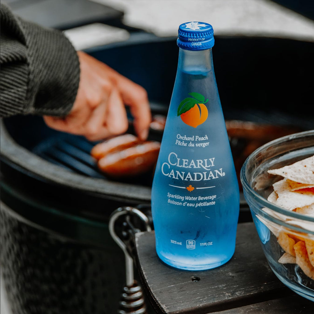 Clearly Canadian Sparkling Flavored Water, 11 oz Bottles