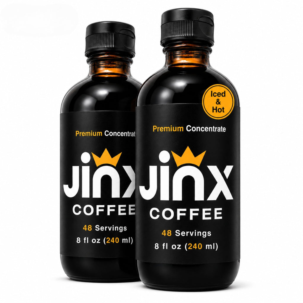 Jinx Strong Cold Brew Coffee Concentrate, 48 Servings, 2-Pack