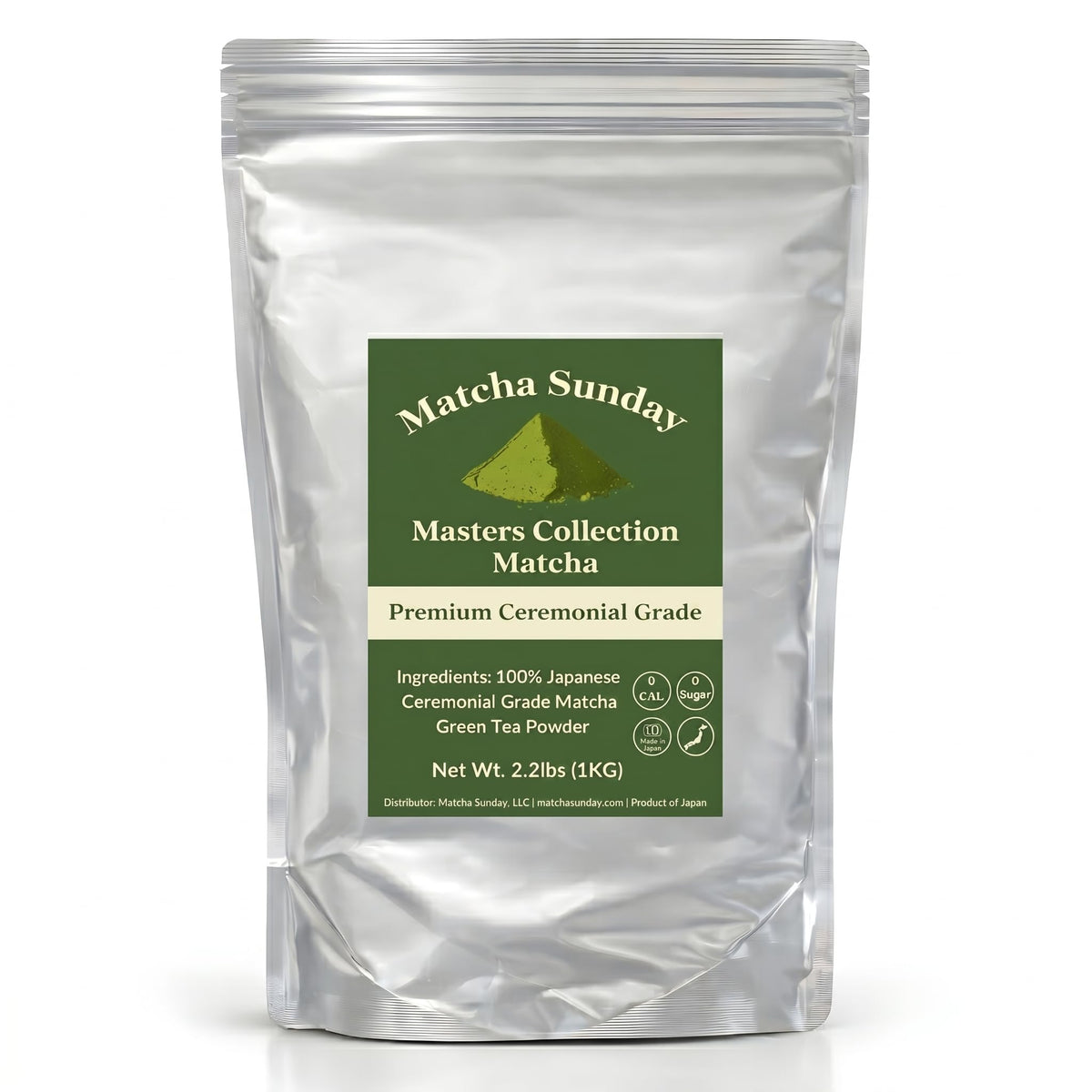 Matcha Sunday Ceremonial Grade Matcha Powder, 50g