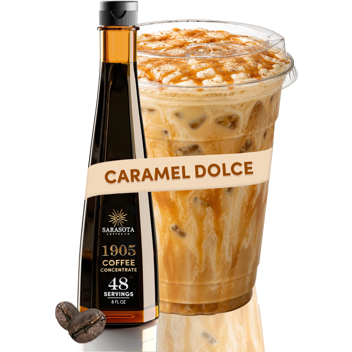 1905 Gourmet Cold Brew Coffee Concentrate, 48 Servings
