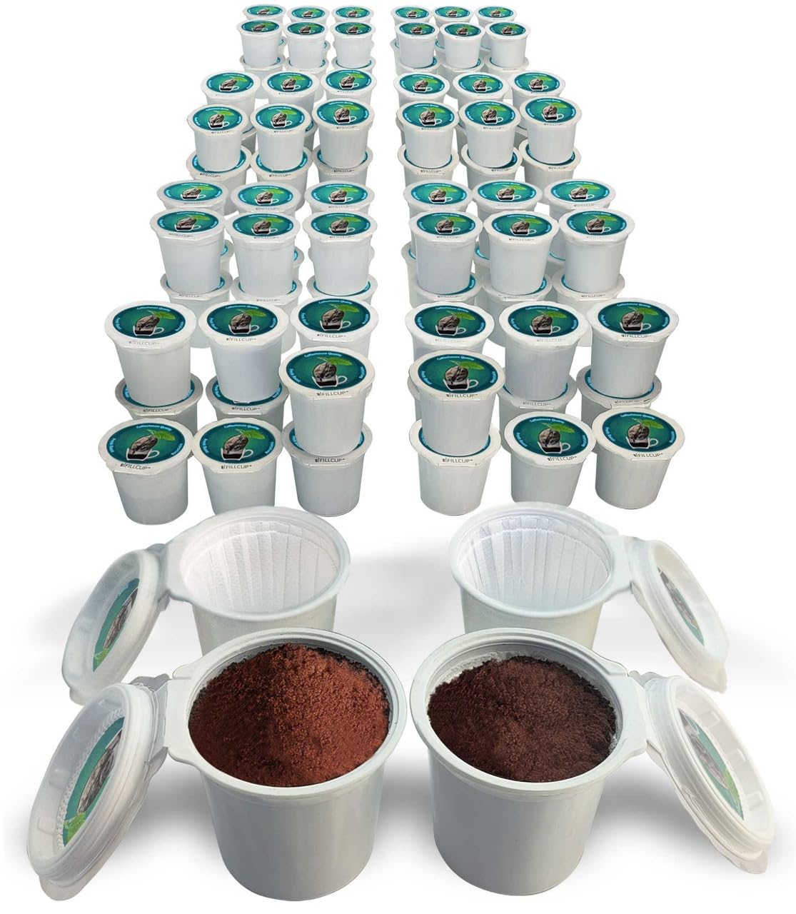 iFillCup Refillable Coffee Pods for K-Cup Brewers
