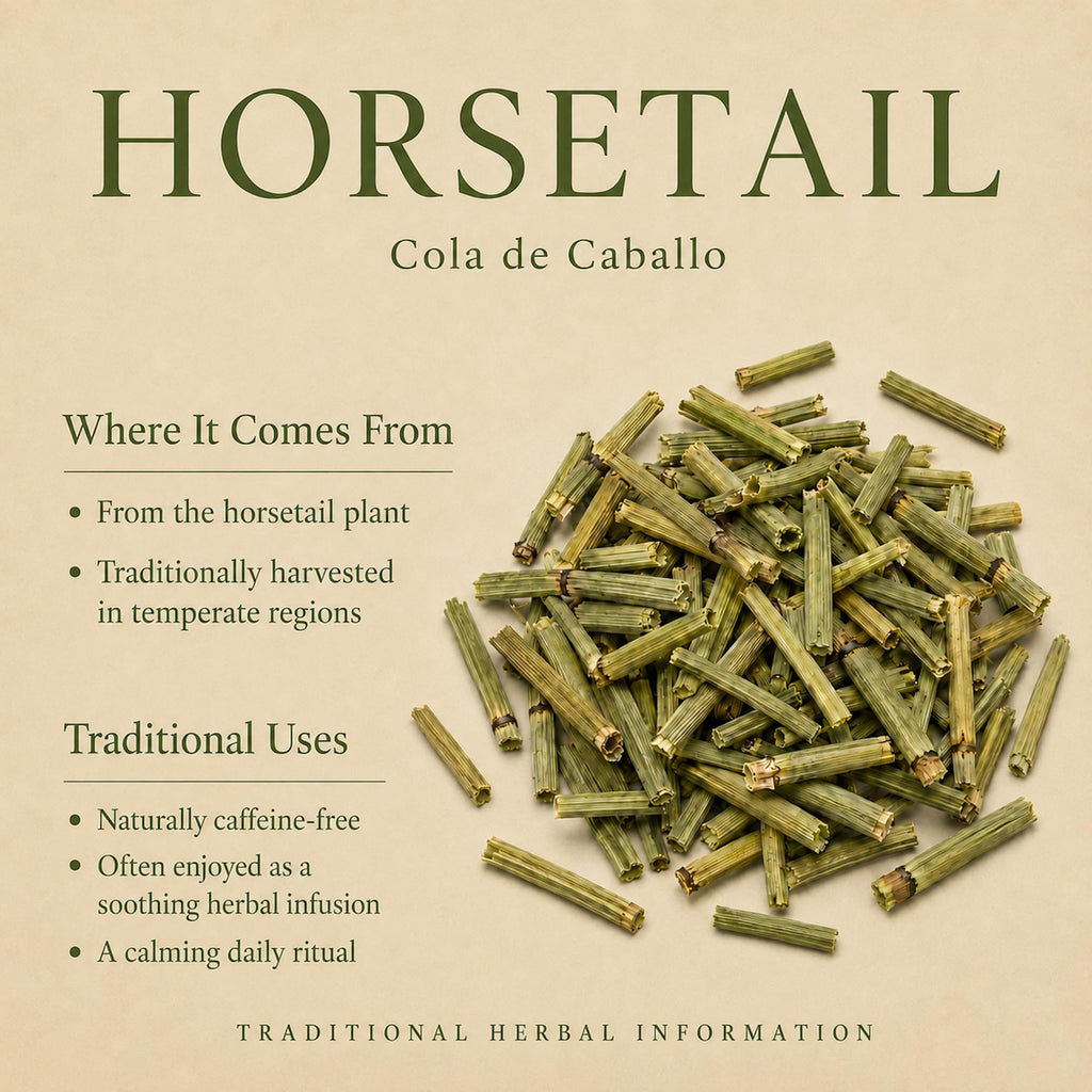 Alma Pura Premium Horsetail Herbal Tea, Caffeine-Free