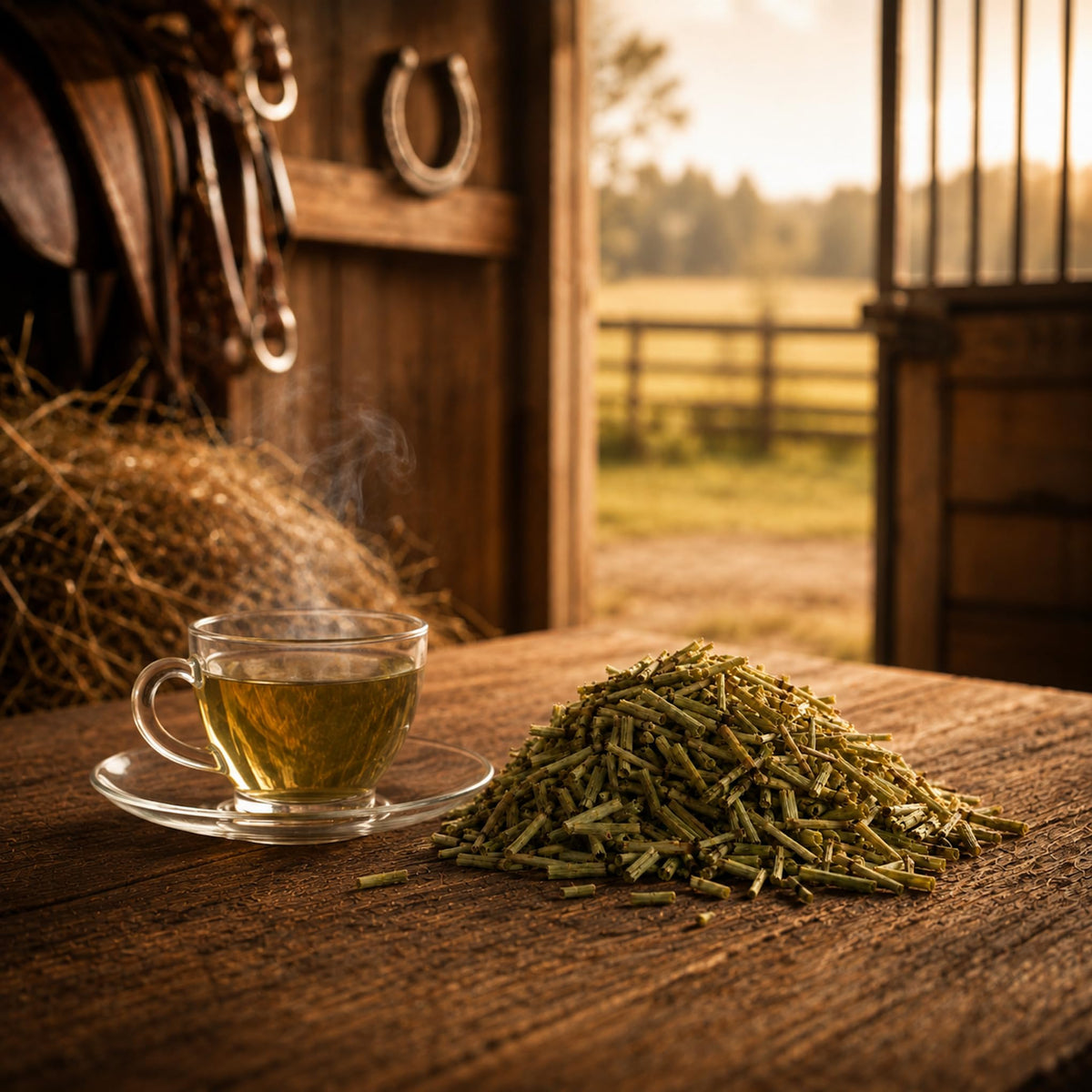 Alma Pura Premium Horsetail Herbal Tea, Caffeine-Free
