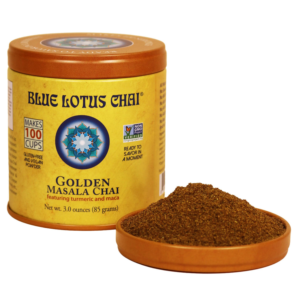Blue Lotus Golden Masala Chai Tea Blend, Spiced Mix