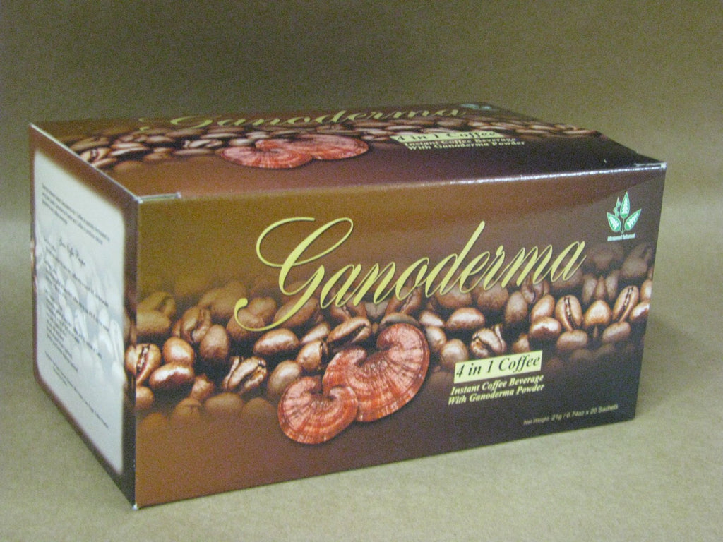 4-in-1 Ganoderma Coffee with Creamer & Sugar, 40 Boxes