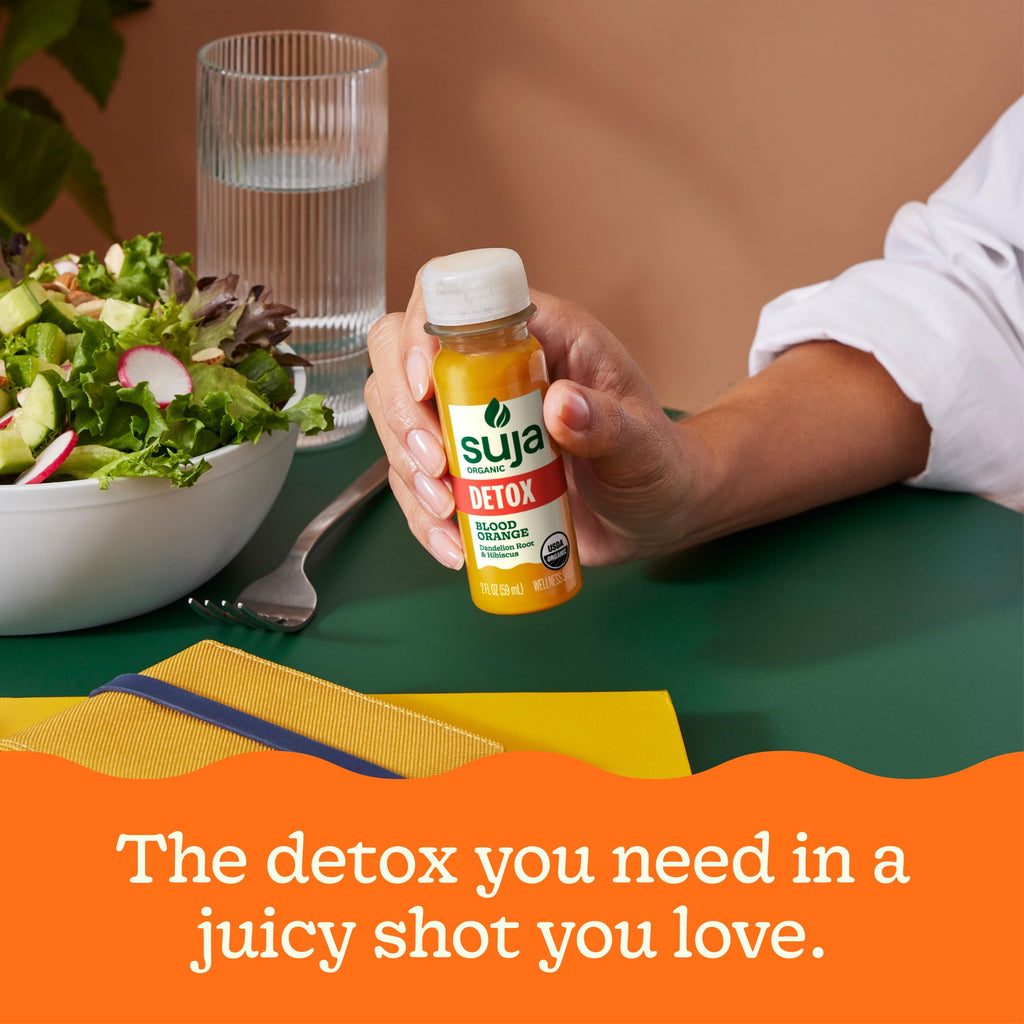 Suja Organic Functional Wellness Shots, Cold-Pressed Juice