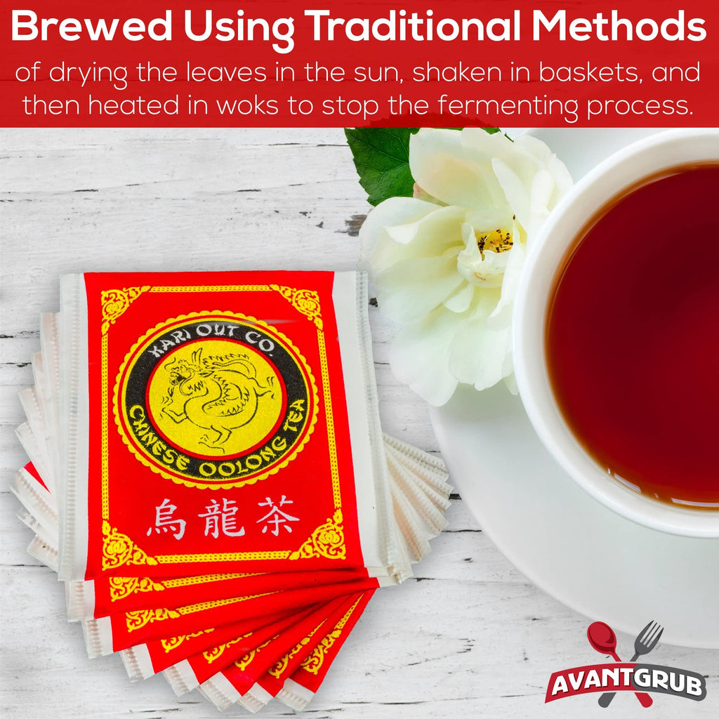 Avant Grub Premium Full-Flavored Oolong Tea Bags