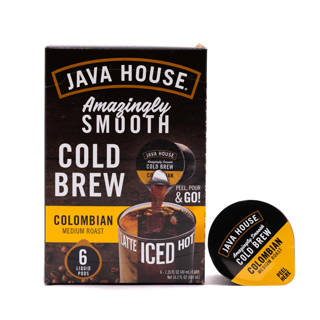 Java House Single-Serve Arabica Cold Brew Coffee Pods