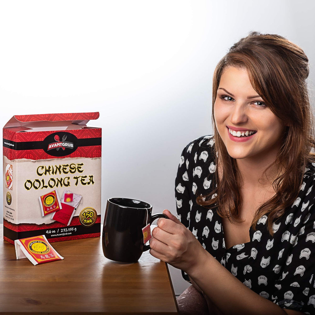 Avant Grub Premium Full-Flavored Oolong Tea Bags