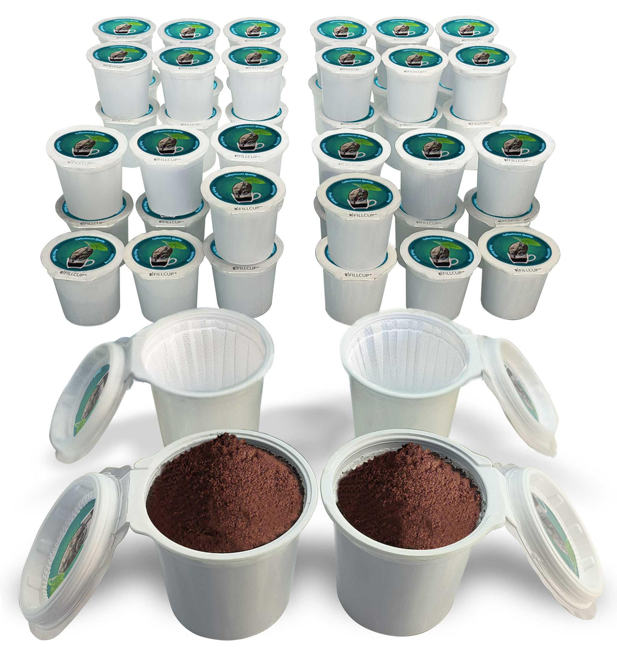 iFillCup Refillable Coffee Pods for K-Cup Brewers
