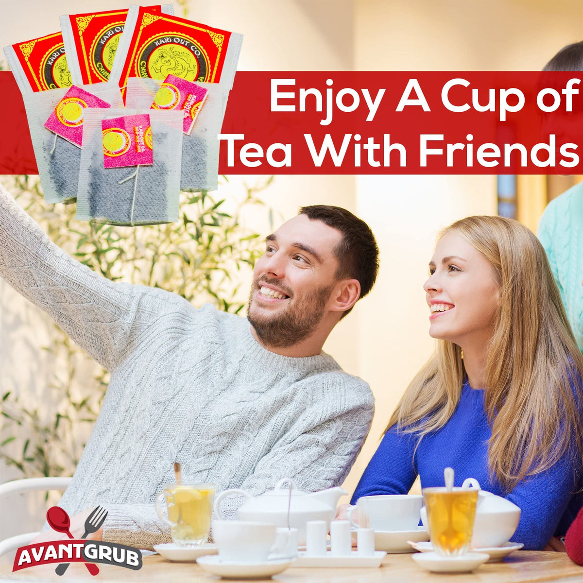 Avant Grub Premium Full-Flavored Oolong Tea Bags