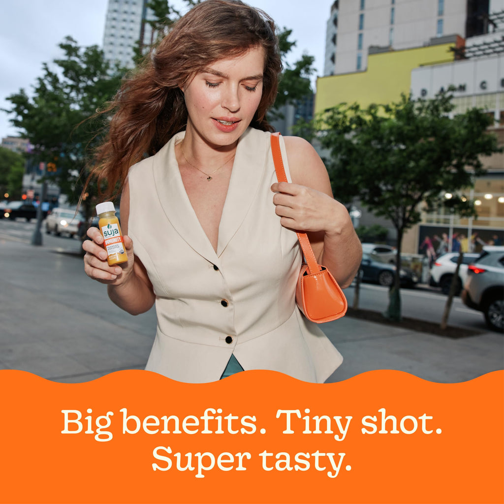 Suja Organic Functional Wellness Shots, Cold-Pressed Juice